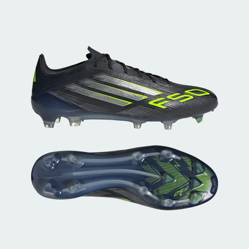 Product photography of Adidas Adizero F50 Elite FG Electric Stealth Pack, main
