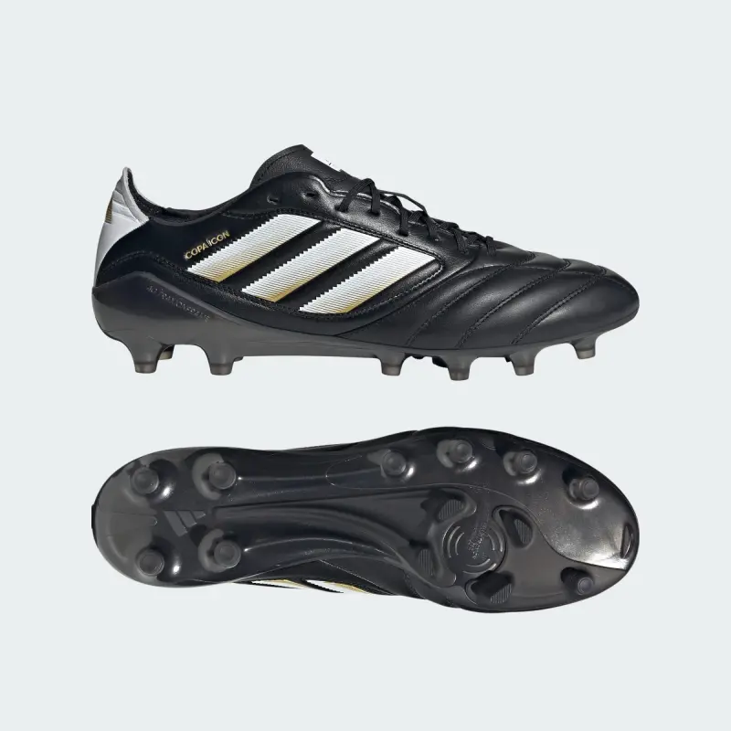 Product photography of Adidas Copa Icon 2 FG Black White Gold Metallic, main