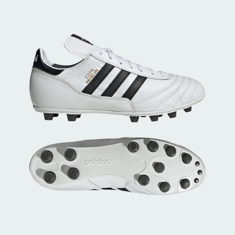 Adidas Copa Mundial FG Cloud White Core Black shown in a main product photo