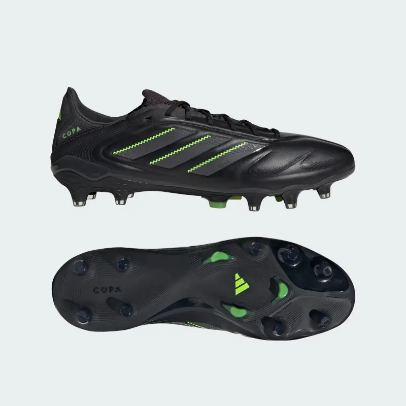 main product shot featuring Adidas Copa Pure 3 Elite FG Electric Stealth Pack