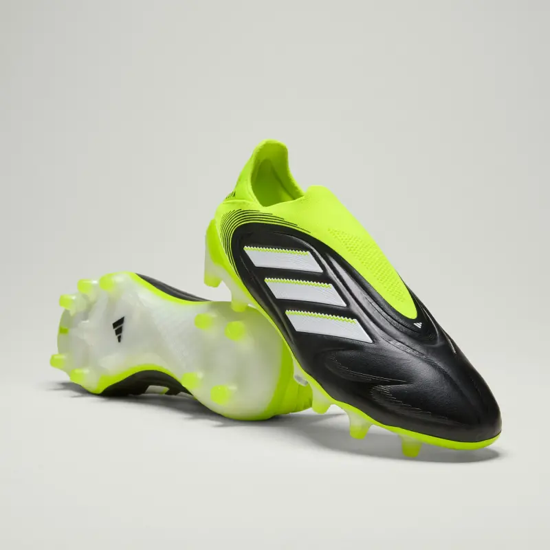 main product shot featuring Adidas Copa Pure 3 Elite FG Lucid Lemon Pack