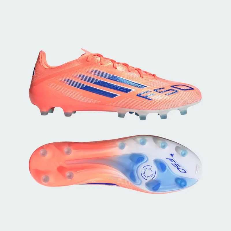 Adidas F50 Elite AG Coral Blaze Pack shown in a main product photo
