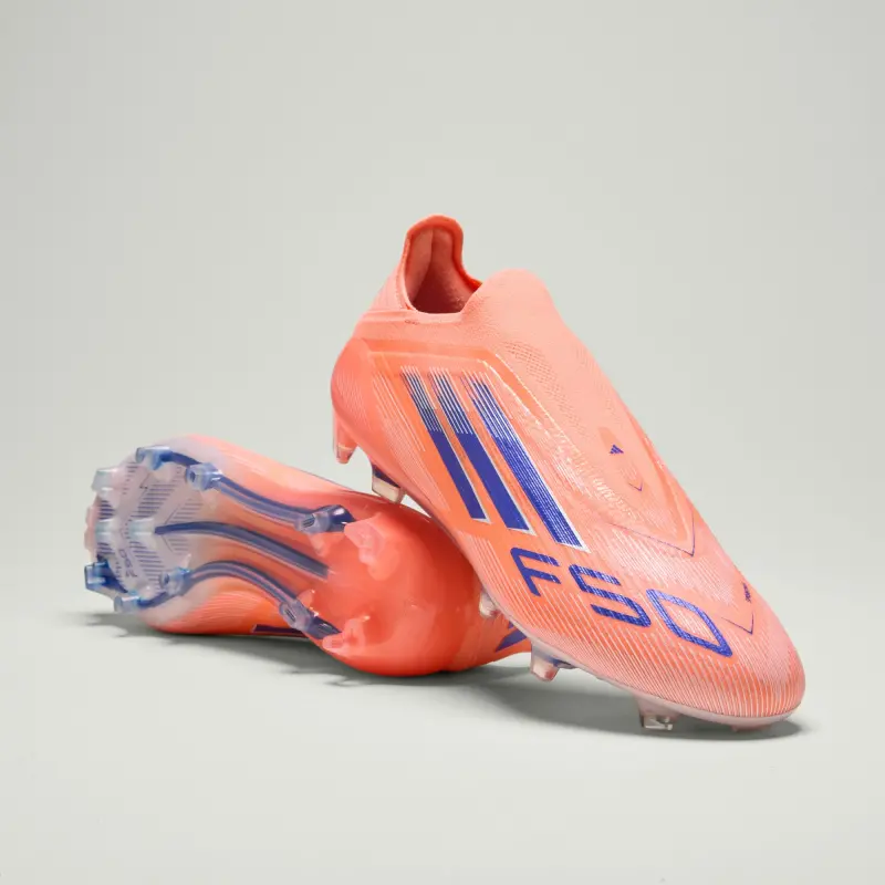 Adidas F50 Elite Laceless FG Coral Blaze Pack pictured from a main angle