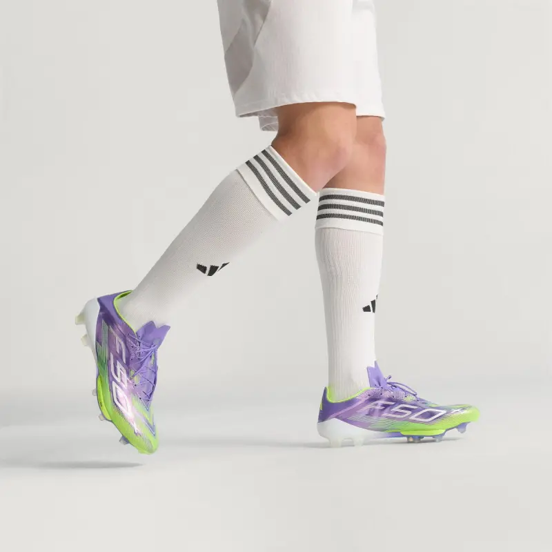 Product photography of Adidas F50+ FG Radiant Blaze Pack, alternate