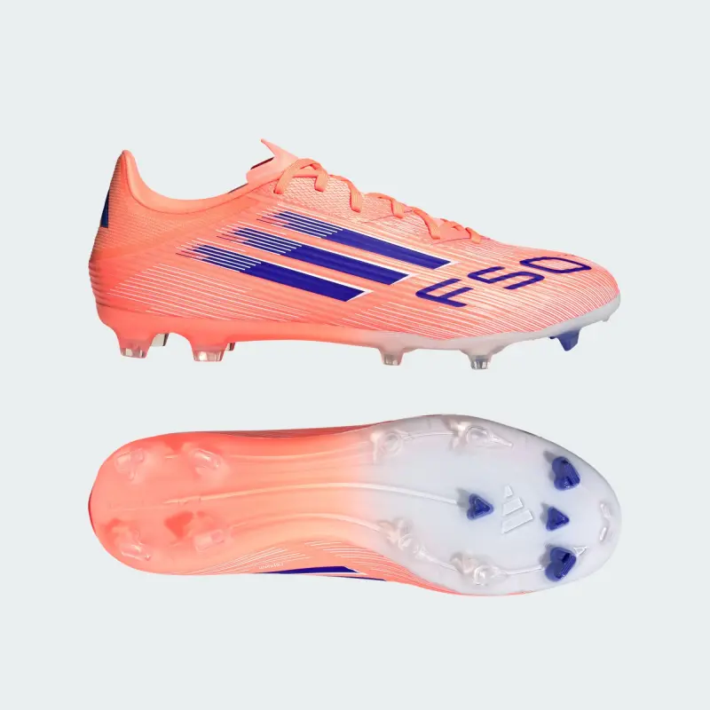 Adidas F50 League FG/MG Coral Blaze Pack shown in a main product photo