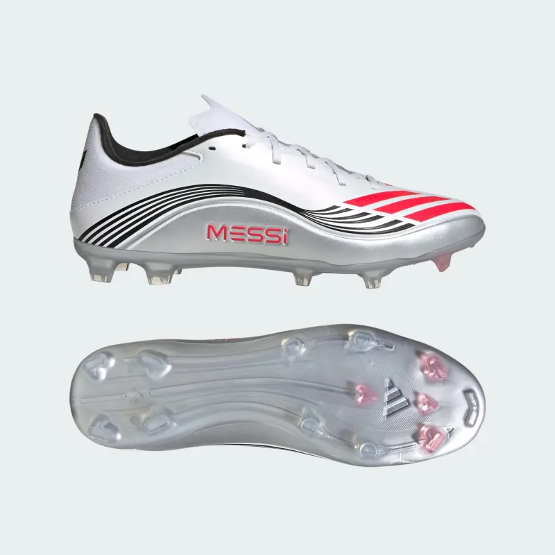 main product shot featuring Adidas F50 League FG/MG Messi Prestig10 Pack