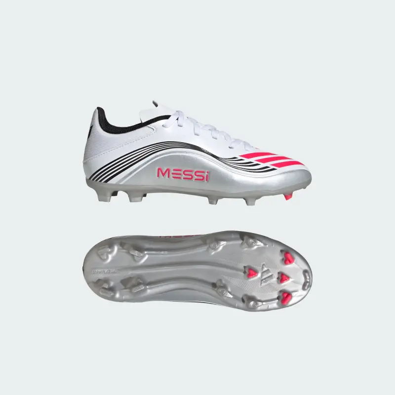 Detailed main image of Adidas F50 League FG/MG Messi Prestig10 Pack (Kids)