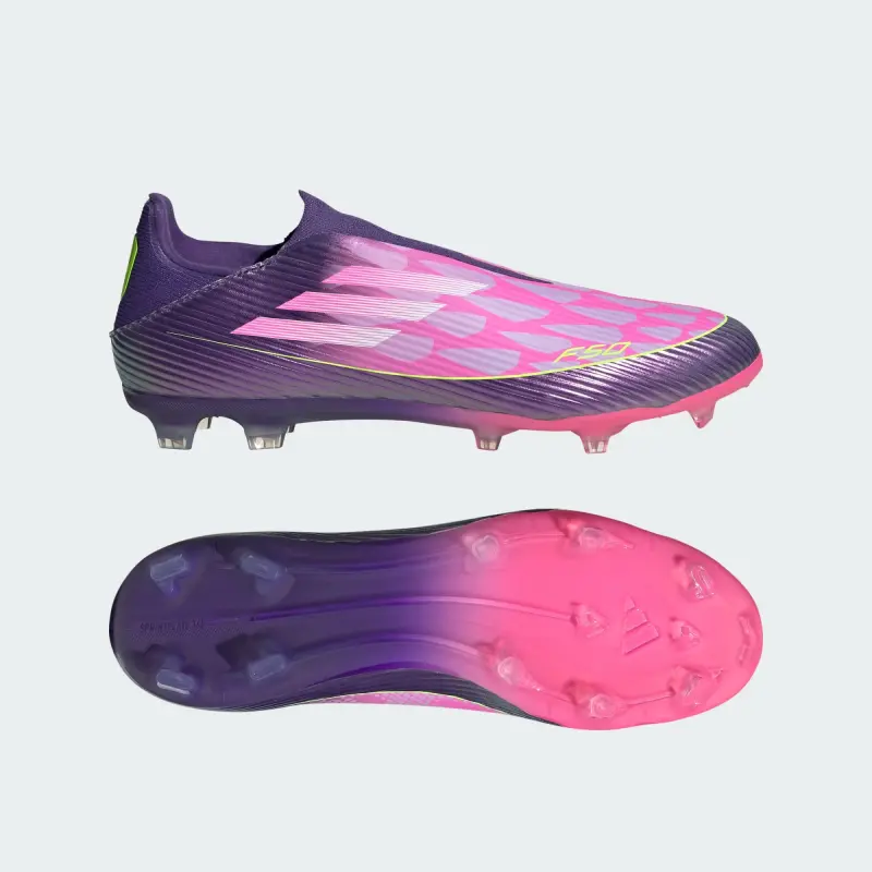 Product photography of Adidas F50 League Laceless FG/MG Lamine Yamal, main