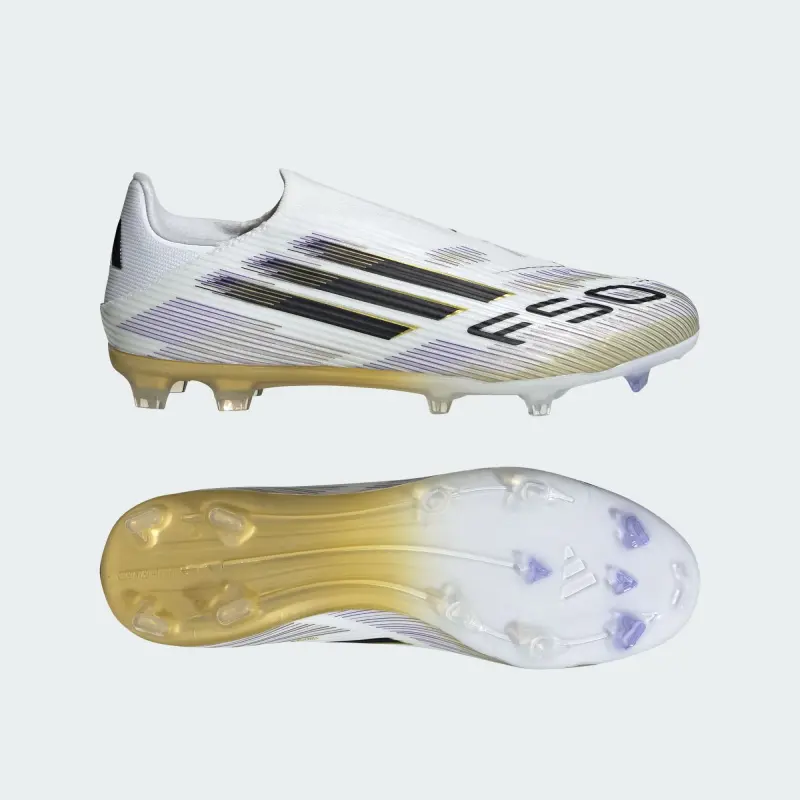 Adidas F50 League Laceless FG/MG Road to Glory Pack pictured from a main angle