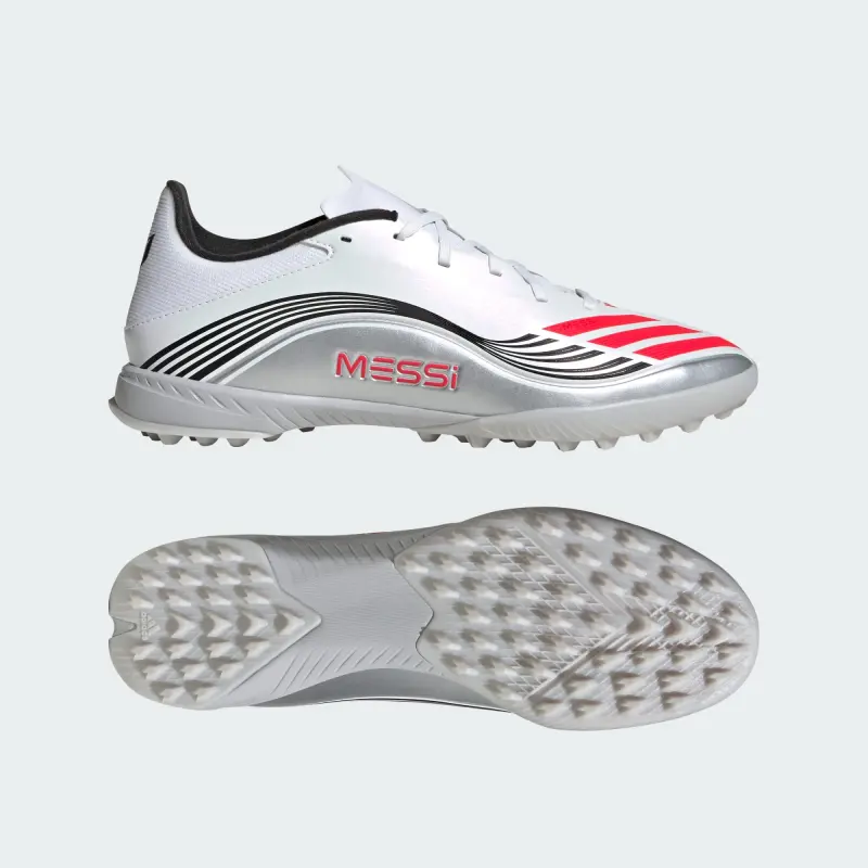 Adidas F50 League TF Messi Prestig10 Pack shown in a main product photo