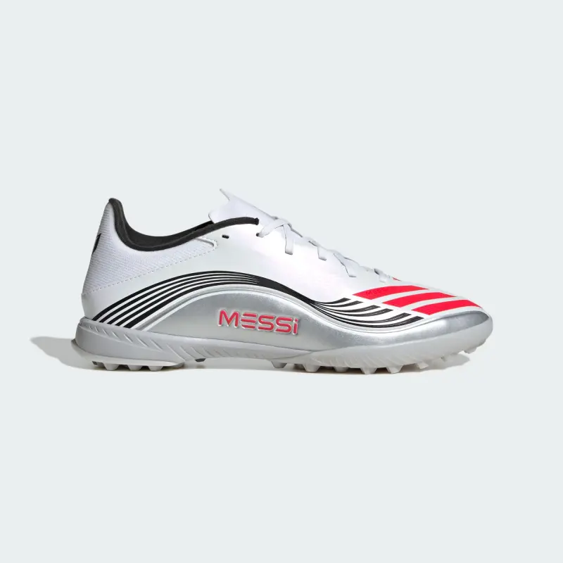Adidas F50 League TF Messi Prestig10 Pack pictured from a alternate angle
