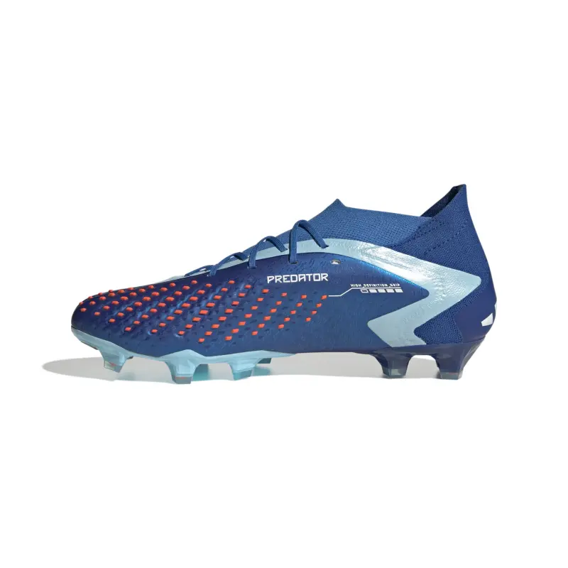 Adidas Predator Accuracy.1 FG (Blue/White) visual highlighting the alternate view
