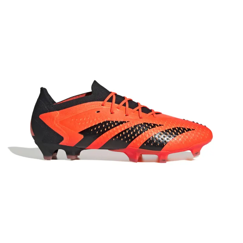 Adidas Predator Accuracy.1 Low FG (Orange/Black) shown in a main product photo