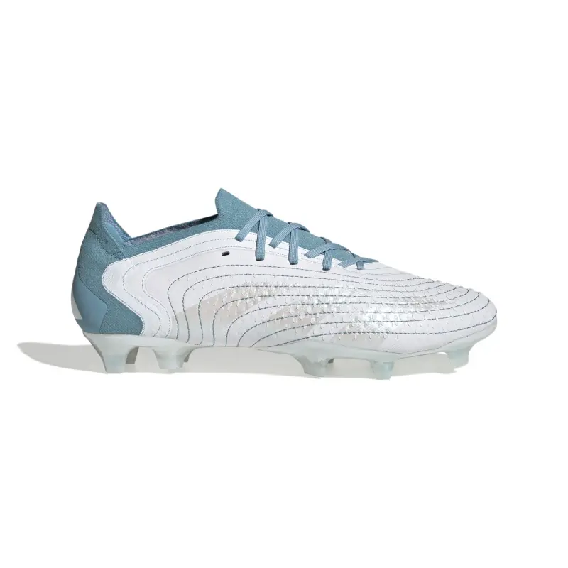 main view of Adidas Predator Accuracy.1 Low FG (White/Aqua)