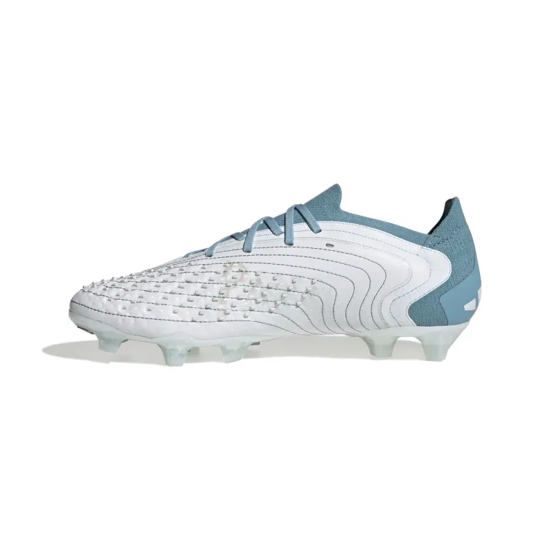 Closer look at Adidas Predator Accuracy.1 Low FG (White/Aqua), alternate