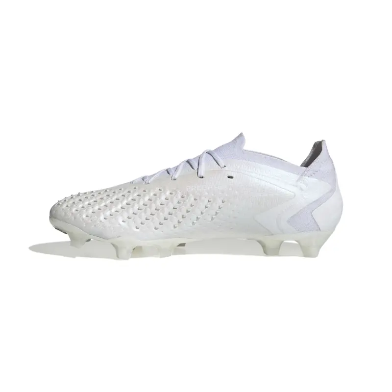 Product photography of Adidas Predator Accuracy.1 Low FG (White/White), alternate
