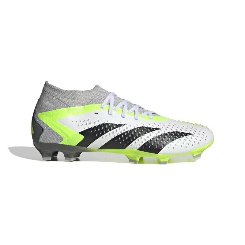 main photo showcasing Adidas Predator Accuracy.2 FG (White/Lime)