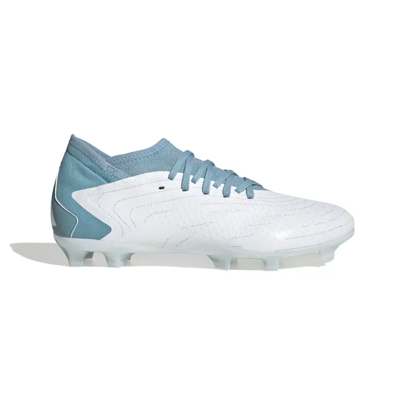Detailed main image of Adidas Predator Accuracy.3 FG (White/Aqua)