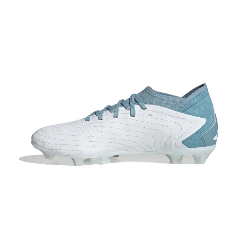 Adidas Predator Accuracy.3 FG (White/Aqua) product image, alternate