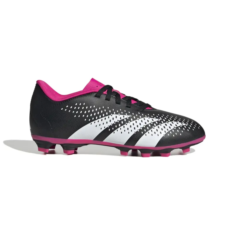 Adidas Predator Accuracy.4 FxG Jr (Black/Pink) – Main Gallery Shot Shop image of Adidas Predator Accuracy.4 FxG Jr (Black/Pink) in main view