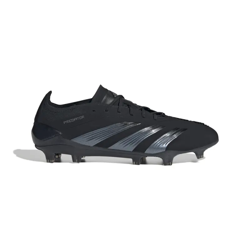 Adidas Predator Elite FG (Black/Black) – Main Gallery Shot main view of Adidas Predator Elite FG (Black/Black)