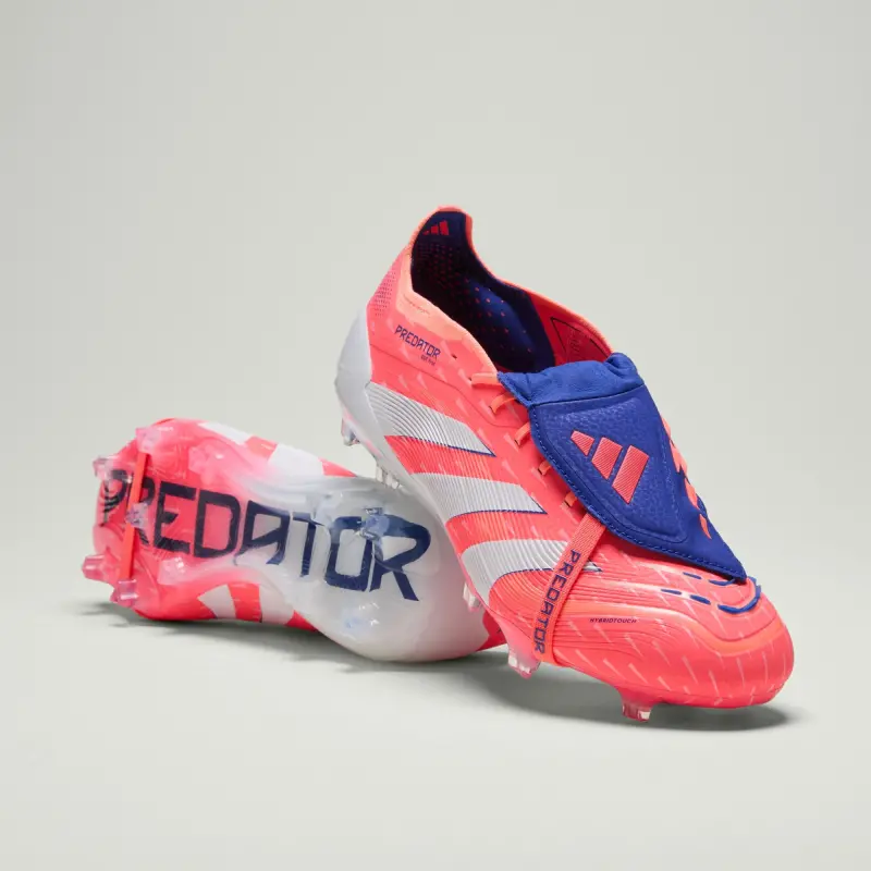 Adidas Predator Elite Fold-Over Tongue FG Coral Blaze Pack | Main Product Photo Closer look at Adidas Predator Elite Fold-Over Tongue FG Coral Blaze Pack, main