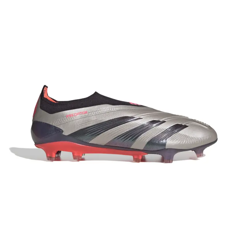Adidas Predator Elite Laceless FG (Silver) | Main Product Photo main view of Adidas Predator Elite Laceless FG (Silver)