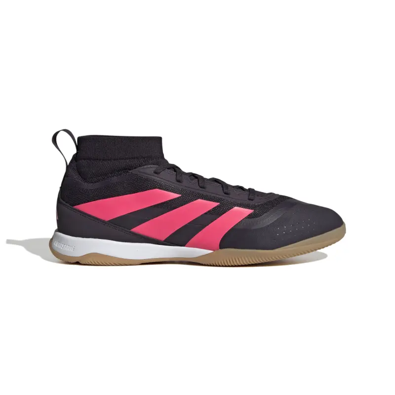 Adidas Predator League Mid Indoor (Black/Crimson) | Main View Adidas Predator League Mid Indoor (Black/Crimson) shown in a main product photo
