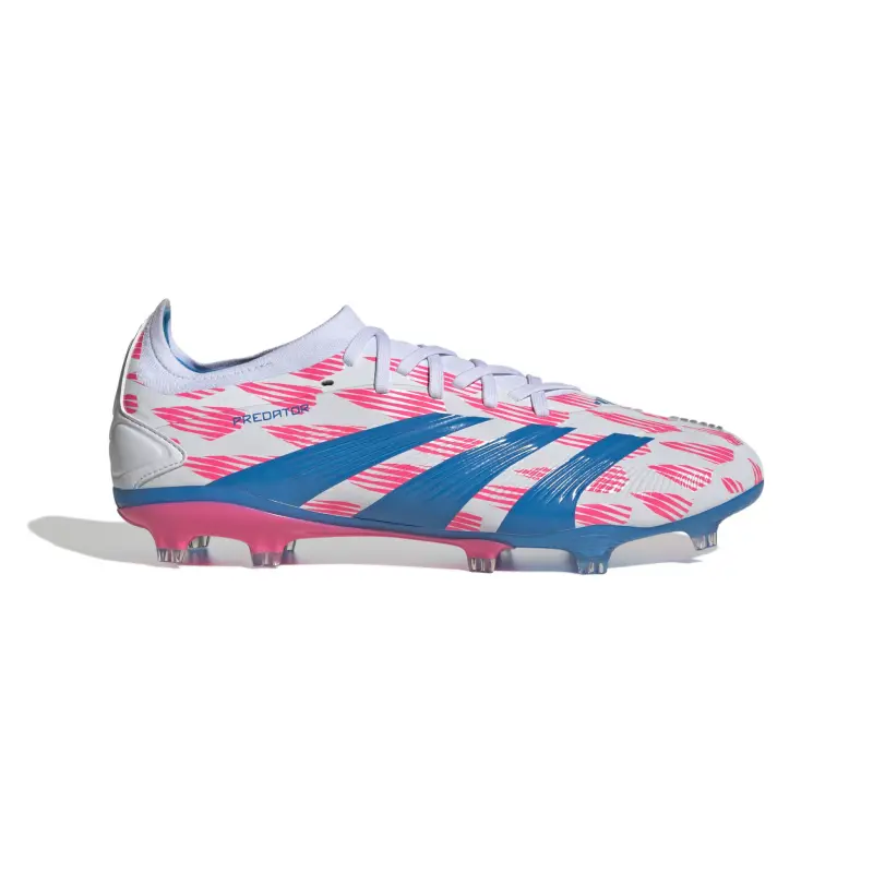 Adidas Predator Pro FG (White/Pink/Blue) – Main Product Image main photo showcasing Adidas Predator Pro FG (White/Pink/Blue)
