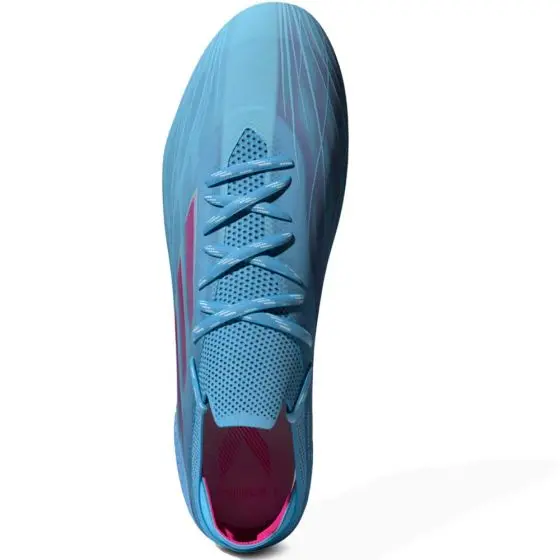 Adidas X Speedflow.1 FG Soccer Cleats | Sapphire Edge Pack pictured from a alternate angle