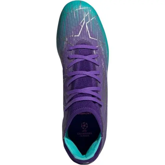 Adidas X Speedflow.3 FG Soccer Cleats | Champions Code Pack displayed in a alternate image