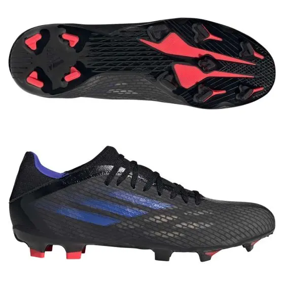 Adidas X Speedflow.3 FG Soccer Cleats | Edge Of Darkness Pack displayed in a main image