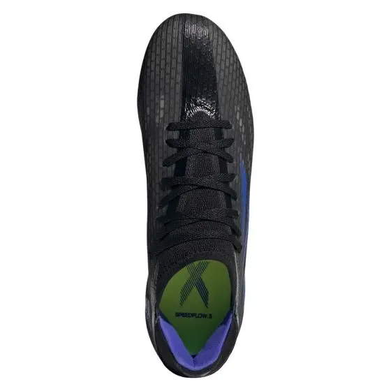 Adidas X Speedflow.3 FG Soccer Cleats | Edge Of Darkness Pack pictured from a alternate angle
