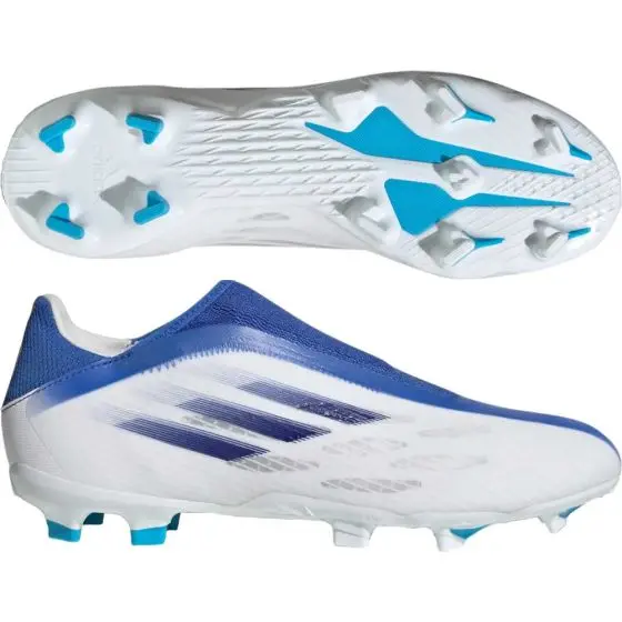 Adidas X Speedflow.3 LL FG Soccer Cleats | Diamond Edge Pack visual highlighting the main view