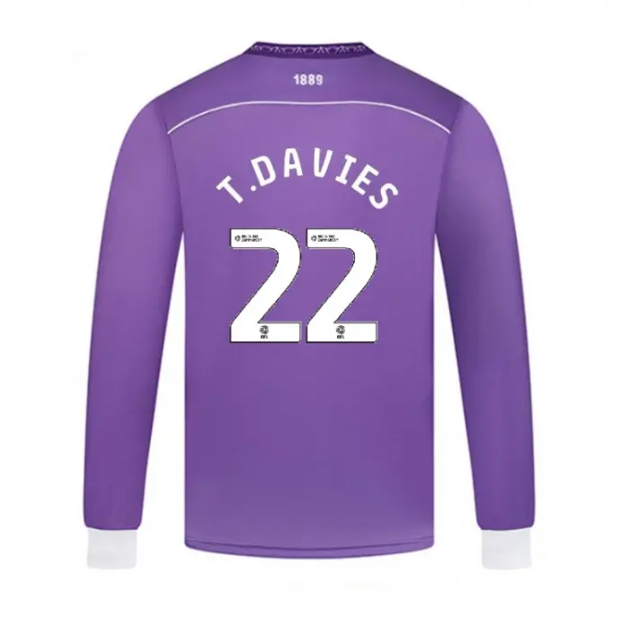 Adult 3rd Shirt L/S 25/26 - 22 T.DAVIES pictured from a main angle