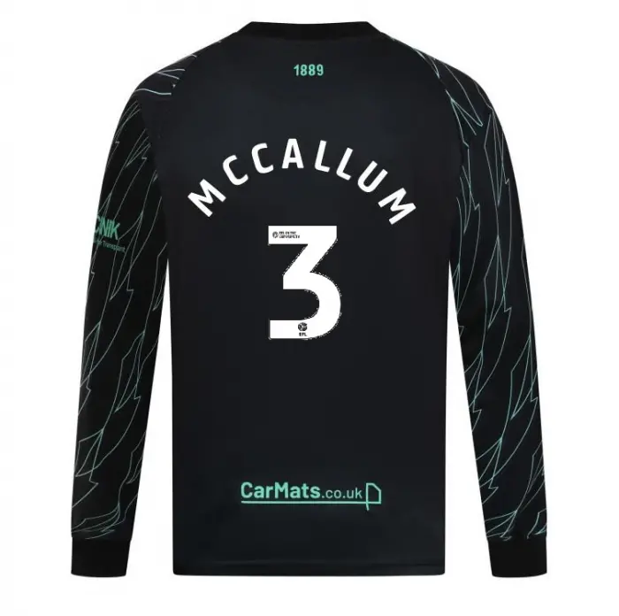 Adult Away Shirt L/S 24/25 - 3 MCCALLUM displayed in a main image