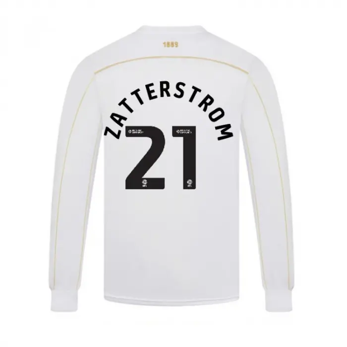main product shot featuring Adult Away Shirt L/S 25/26 - 21 ZATTERSTROM