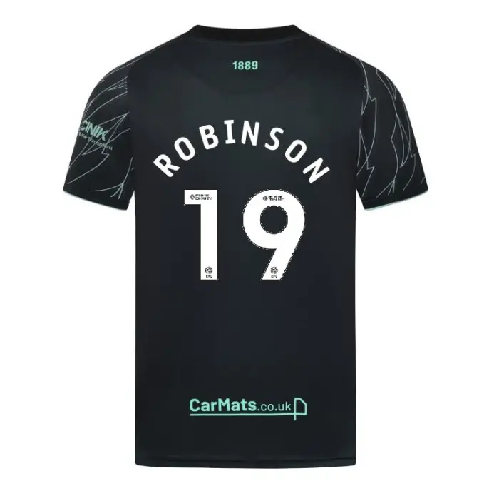 Product photography of Adult Away Shirt S/S 24/25 - 19 ROBINSON, main