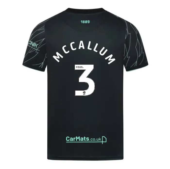 Product photography of Adult Away Shirt S/S 24/25 - 3 MCCALLUM, main