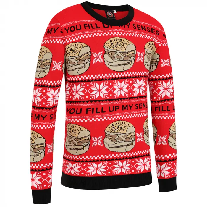 Detailed alternate image of Adult Butty Xmas Jumper