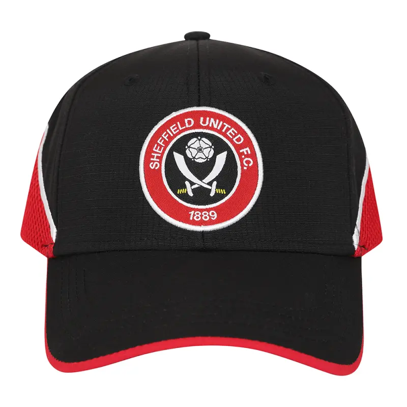 Adult Club Mesh Cap B/R/W shown in a main product photo