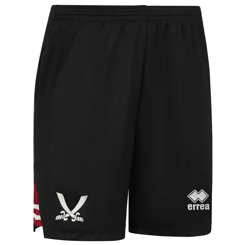 alternate photo showcasing Adult GK Black Short 24/25