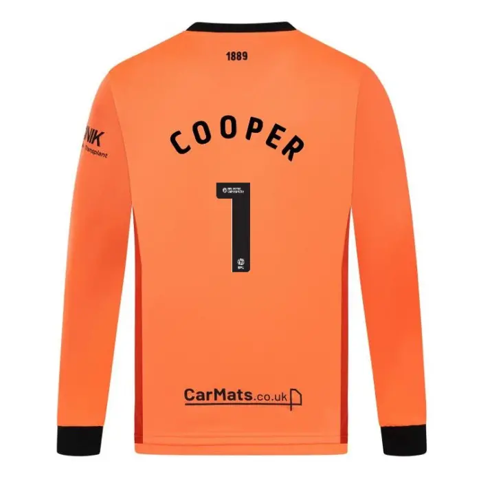 Adult GK Orange L/S Shirt 24/25 - 1 COOPER shown in a main product photo