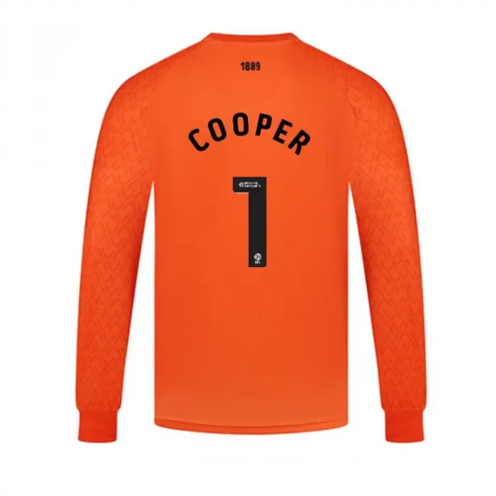 main product shot featuring Adult GK Orange L/S Shirt 25/26 - 1 COOPER