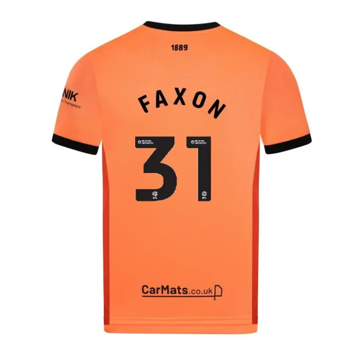 Adult GK Orange S/S Shirt 24/25 - 31 FAXON product image, main