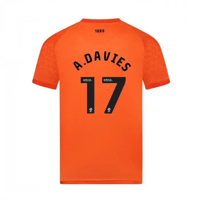 Closer look at Adult GK Orange S/S Shirt 25/26 - 17 A.DAVIES, main