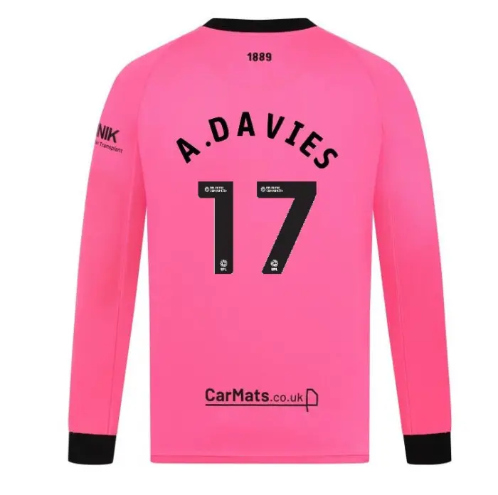 Product photography of Adult GK Pink L/S Shirt 24/25 - 17 A.DAVIES, main