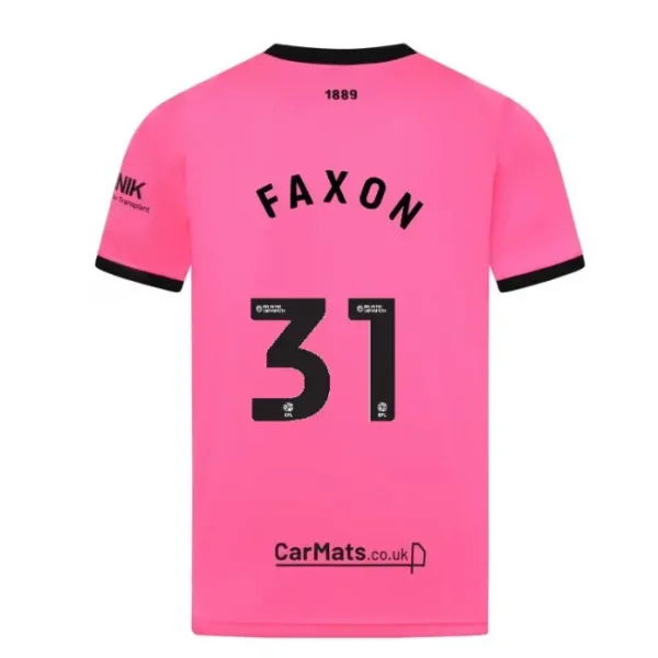 Adult GK Pink S/S Shirt 24/25 - 31 FAXON visual highlighting the main view