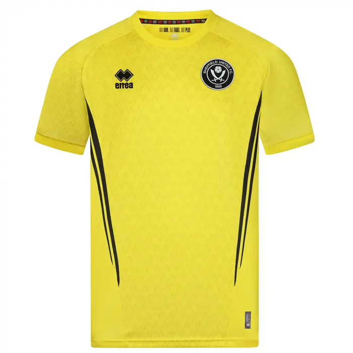 alternate photo showcasing Adult GK Yellow S/S Shirt 25/26 - 1 COOPER