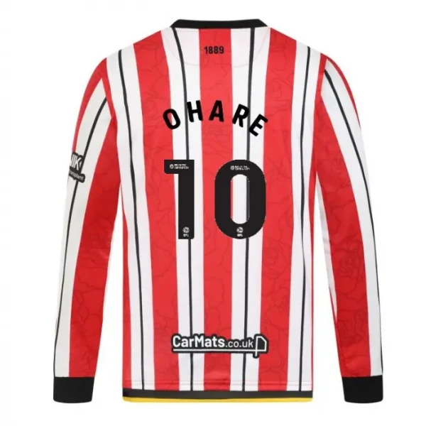 Product photography of Adult Home Shirt L/S 24/25 - 10 OHARE, main